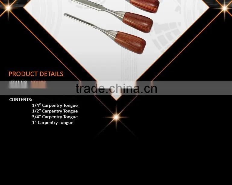 New Items of High Quality Rose Wood Hand Woodworking Hoppy Chisel
