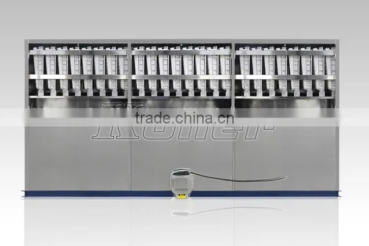 CV3000 Hot Sale Maquina de hielo en cubo por 3 toneladas per dia con SIEMENS PLC Control