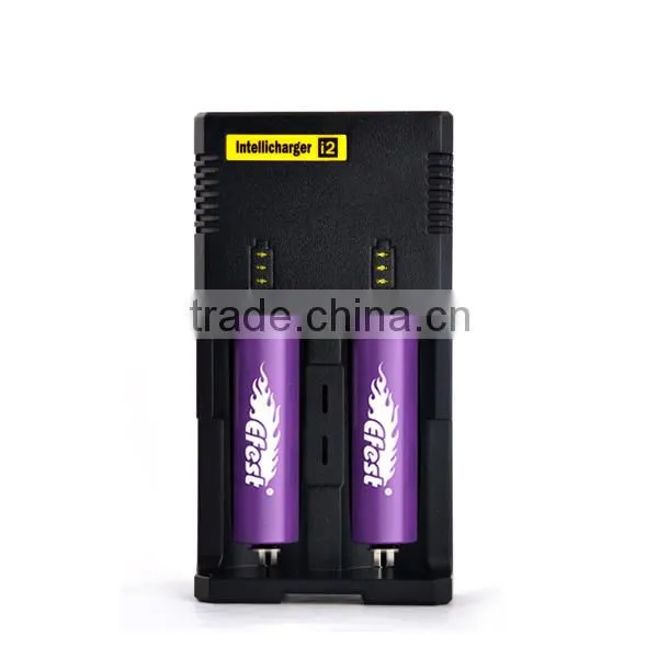 New Nitecore i2 charger 2 bays smart charger i2 nitercore battery charger