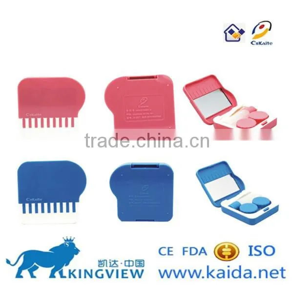 cute contact lens cases fashion piano lenses box