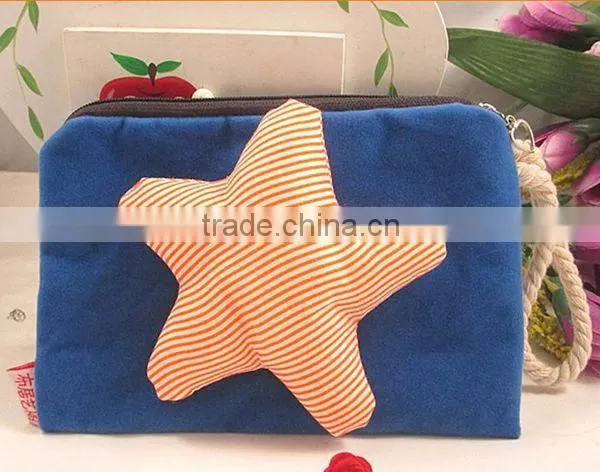 New Arrival Five-pointed Star Fabrics Woman Coin Wallet Wholesale ZTCW-0010
