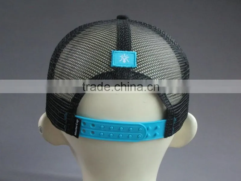 Hot sale custom 5 panel trucker cap with woven badge