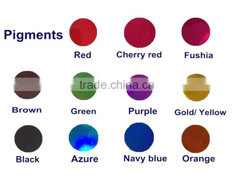 Colorful Pigment for Chrome Spray Pigment Liquid Gold silver red blue green