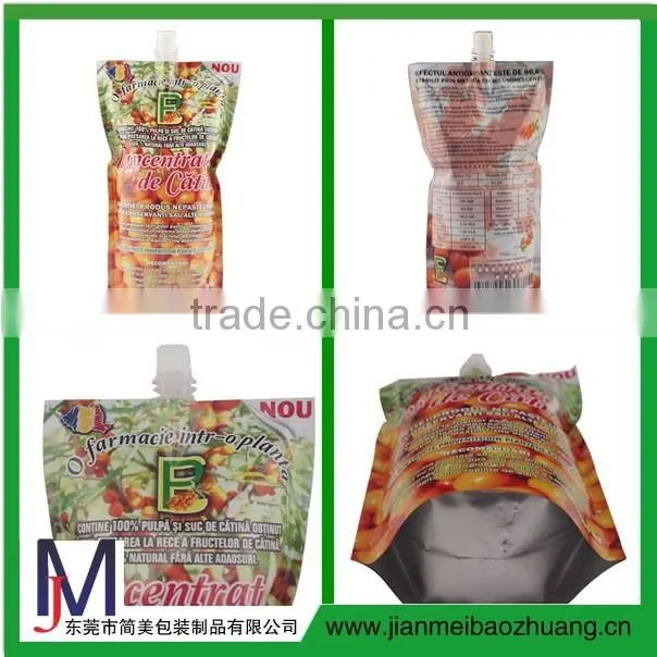 Factory China Food Waterproof Plastic Packaging Bag, Nylon packaging bag for Food