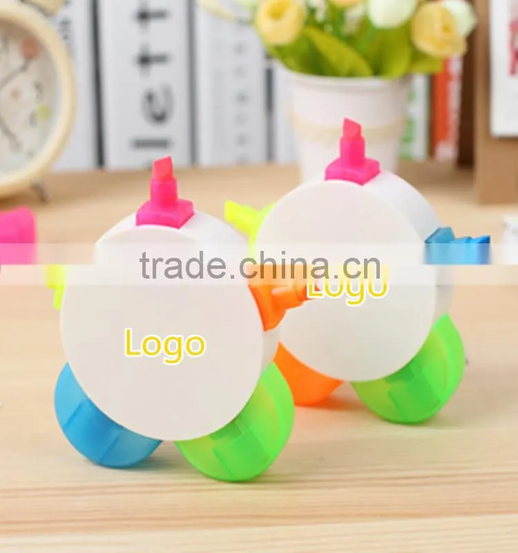 Special design school gadgets cartoon creative innovative multi color pen