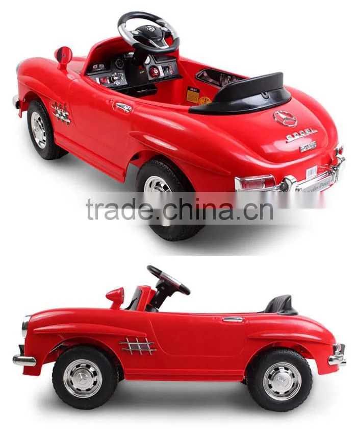 Rc ride on kids car mercedes benz licensed remote control ride on car