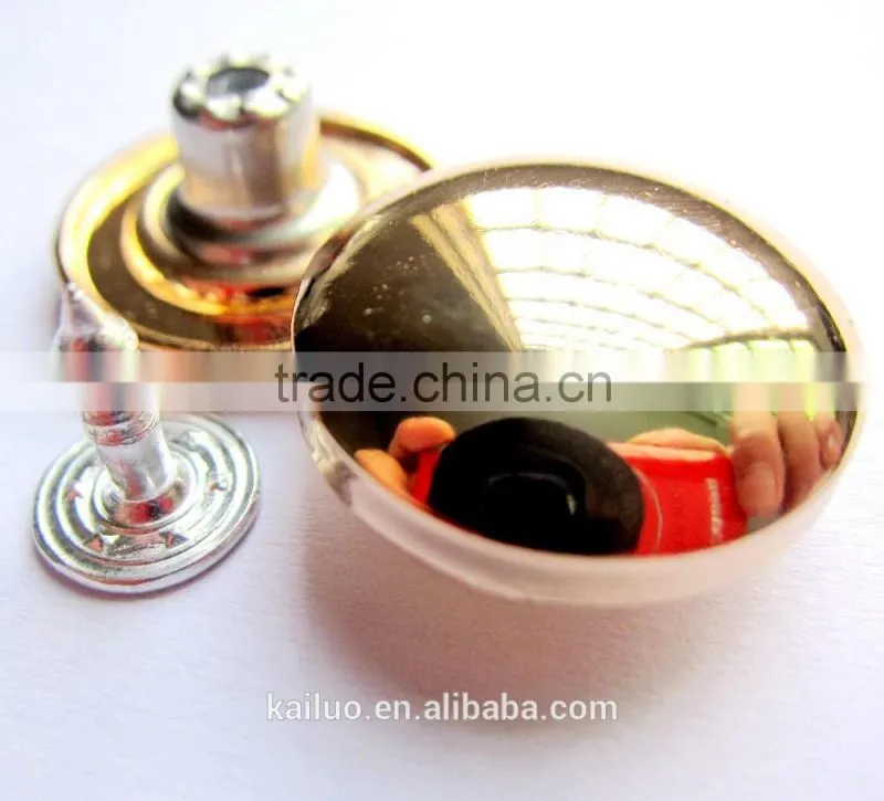 shiry gold color button