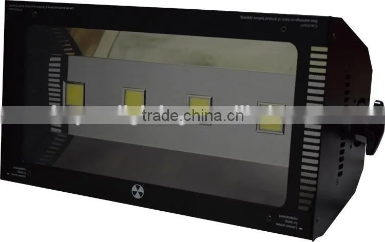 100% Factory Direct Sale High Brightness 4x100w White DMX512 400w LED Strobe