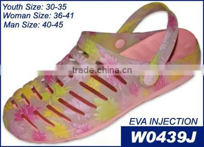 Clear PVC Women Jelly Sandals Clog