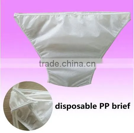 Hospital Disposable Medical Ladies Paper Panties For Women