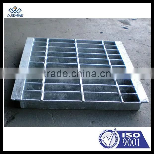 Metal platform bar grating
