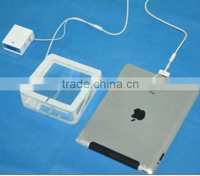HOT! Acrylic Ipad /Tablet secure stand +alarm device Perfect display