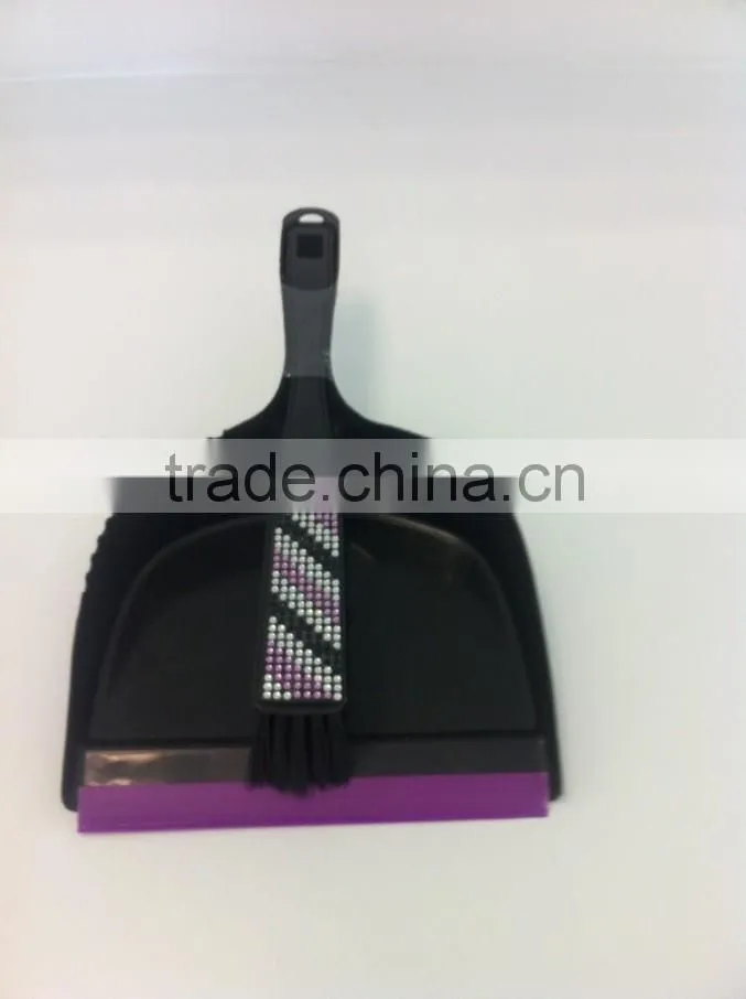 PLASTIC PP DUSTPAN AND BRUSHES