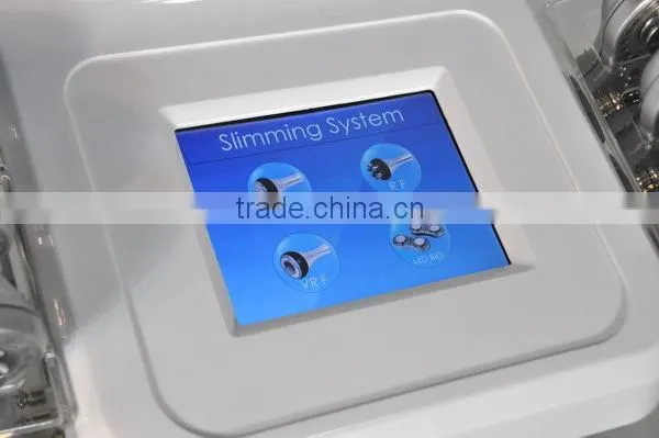 Ultrasound Cavitation System Vacuum RF body Slimming Machine, Fat Cracking Vibration Cellulite Machine LK-500