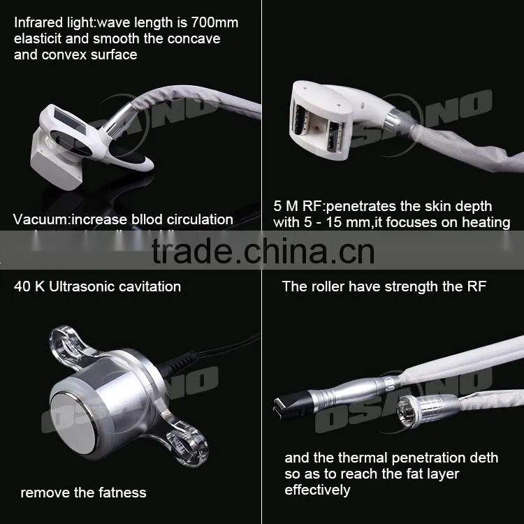 2015 New Beauty Machine / Cavitation Ultrasonic 40K Vela Vacum Slimming System