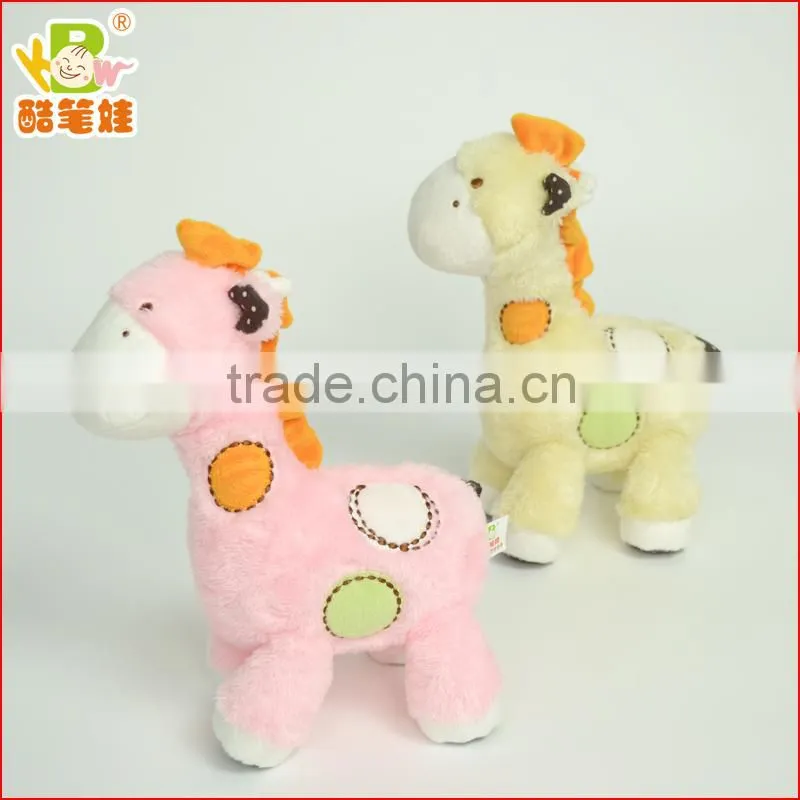 wholesale plush stuffed Christmas cute music animal toy