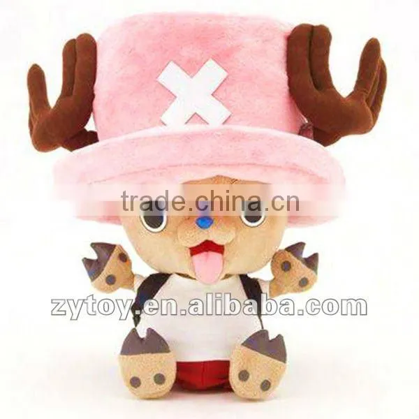 Cute Plush One Piece Toy Figure OEM