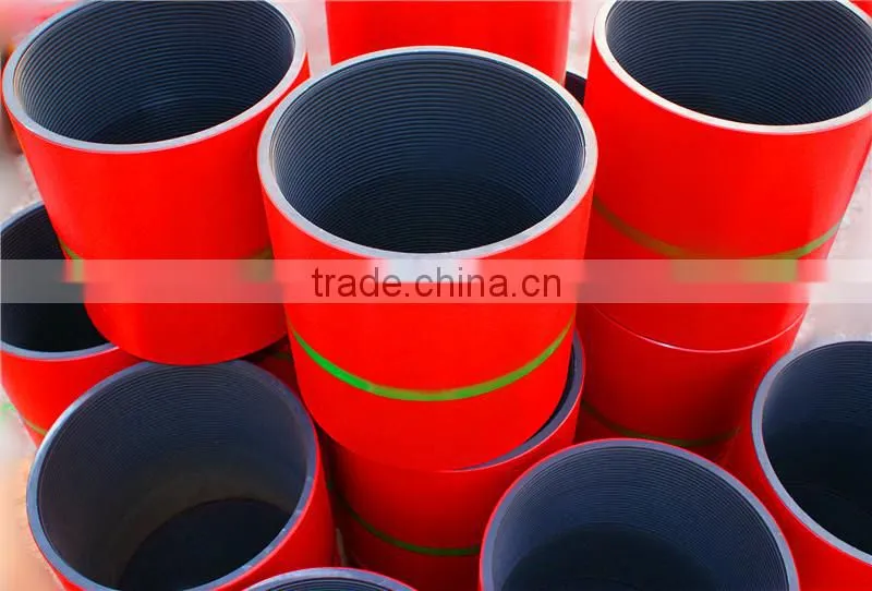 API 5CT female 5" K55/J55/L80 N80 LTC/STC/BTC casing coupling for oilfield