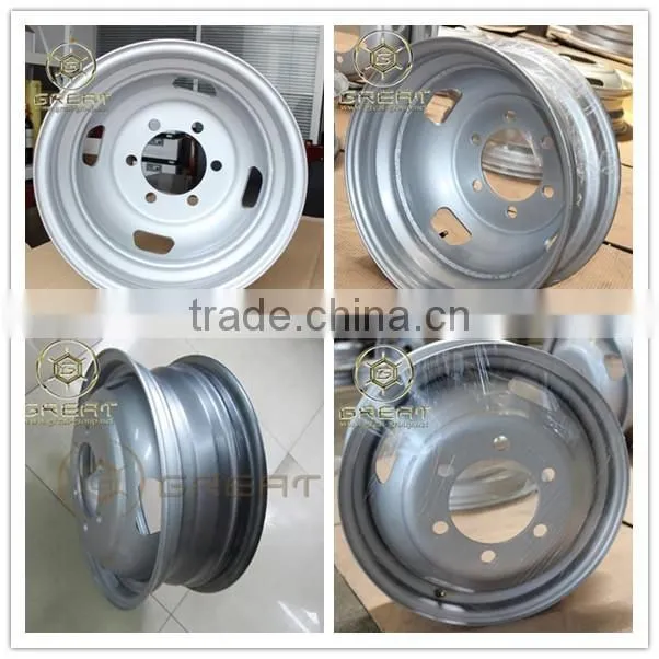 Truck tubeless wheel rim and OEM steel rims sale