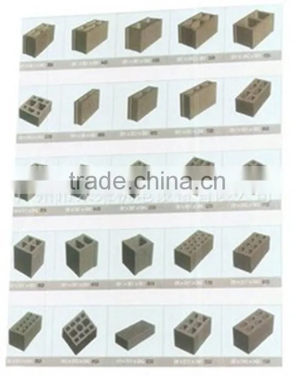 Egg layer brick making machine