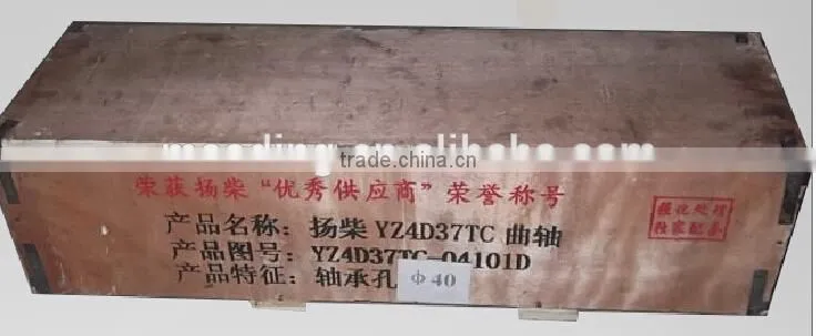 YZ4D37TC YZ4D37TC--04101D CRANKSHAFT