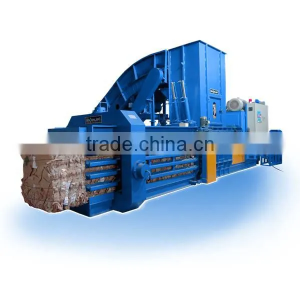 Resource-saving waste paper compressor machine with high performance