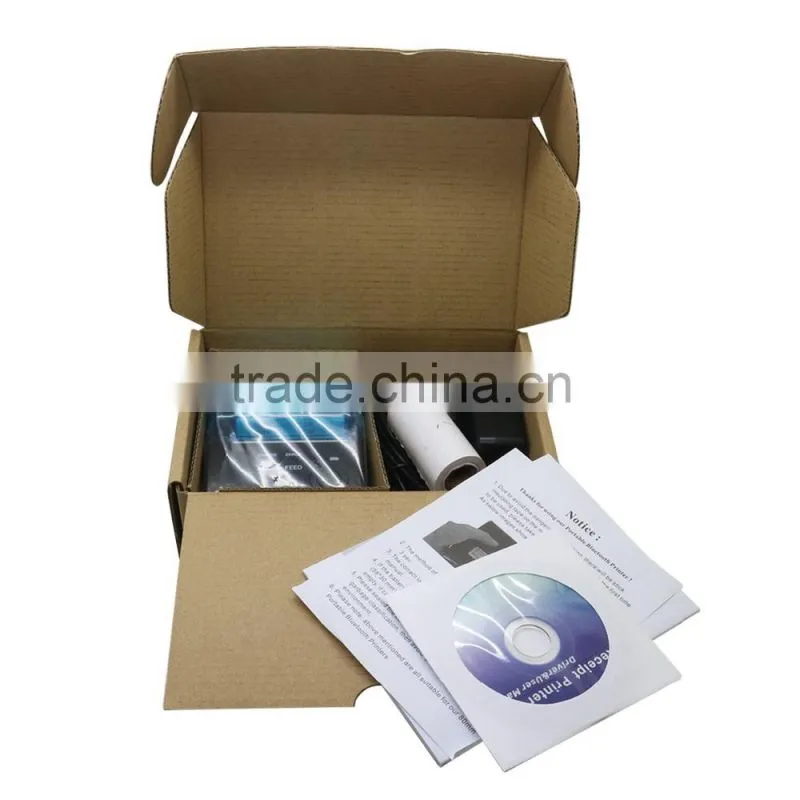 Voxlink portable barcode printer 58mm thermal receipt printer bluetooth for android system