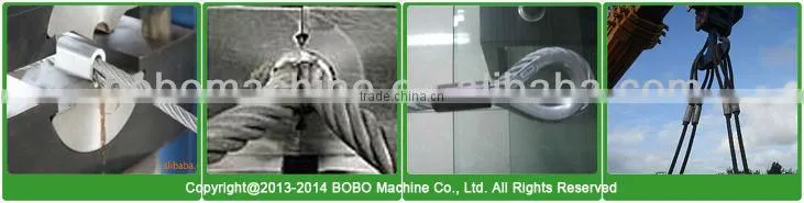 Hydraulic 1000 ton wire rope press machine