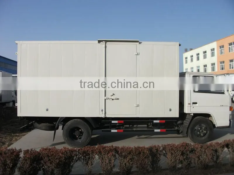 catering truck excavating loader