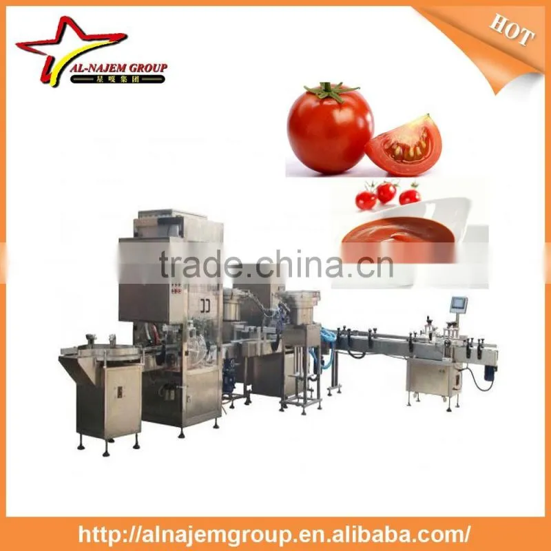 Hot hot tomato sauce filling machine tomato paste blending machine tomato paste sachet packing machine