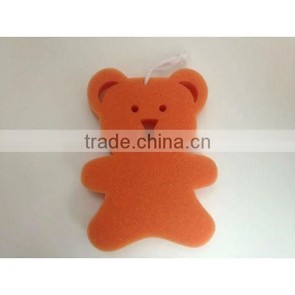 Little Bear shaped bath sponge