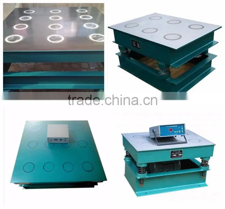 Concrete Magnetic Force Platform Vibrating Table