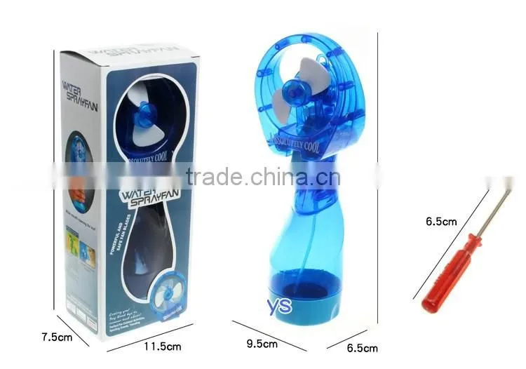 cooling water spray fan mini handheld spray fan cooling fan misting fan water spray bottle fan water cooling fan water spray fan