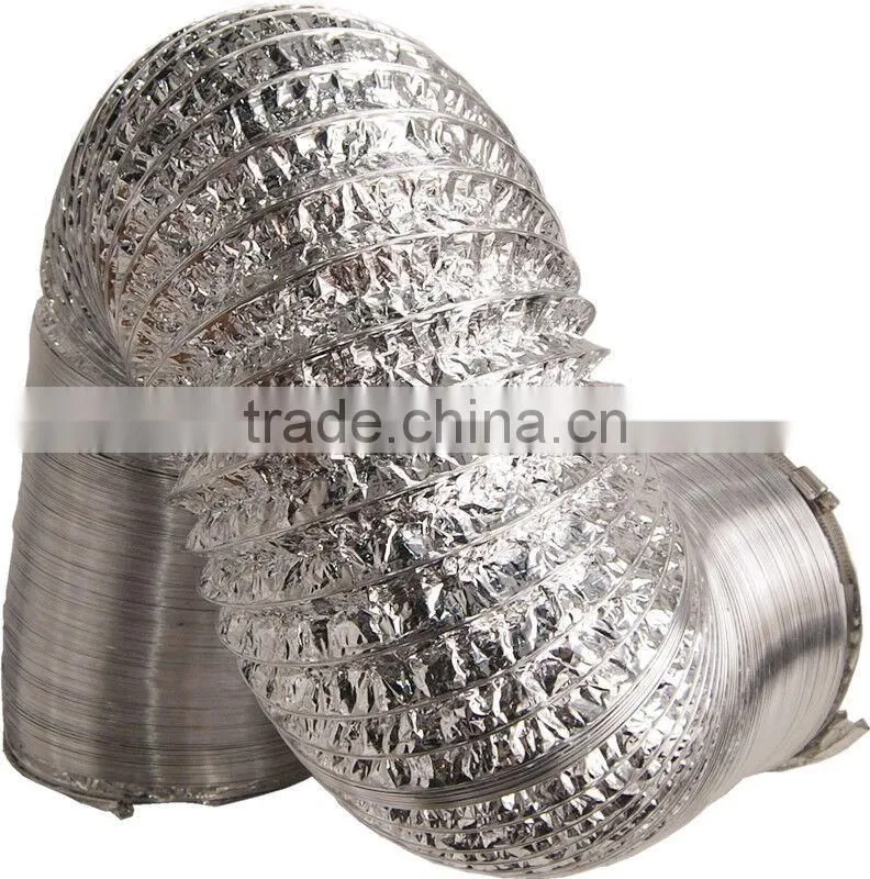hydroponics 6/8/10/12 inch air duct/air conditioning duct flexible air duct/aluminum flexible air duct