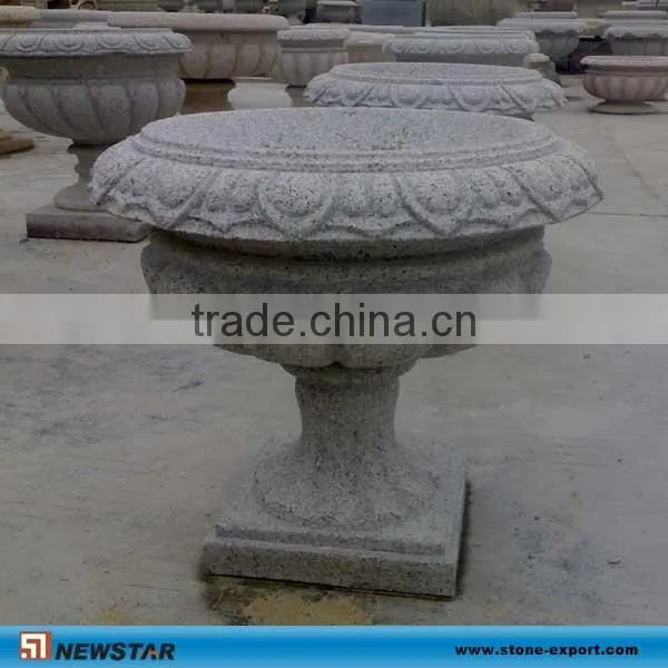 granite stone vase