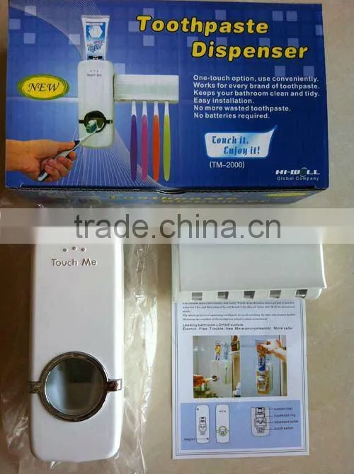 Factory Wholesale Automatic Wall Mount Toothpaste Dispenser