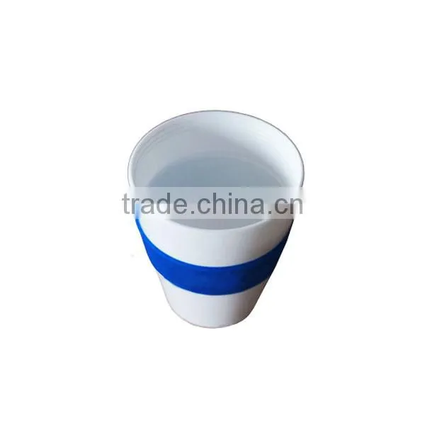 12oz Plastic reusable coffee cup custom