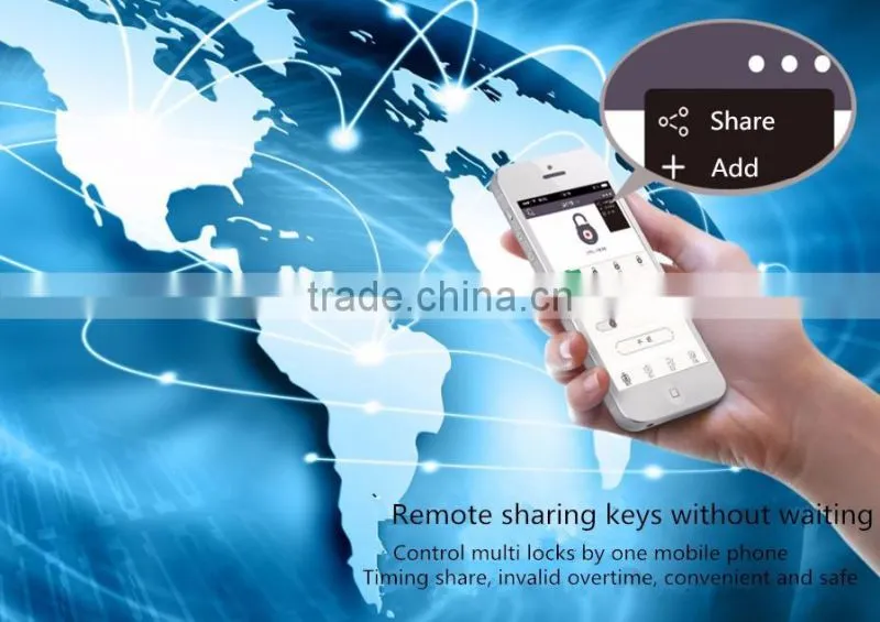 Intelligent Bluetooth Mobile Control Anti-theft Lock With Alarm, Smart Bicycle Horseshoe Lock Aluminum Alloy Waterproof
