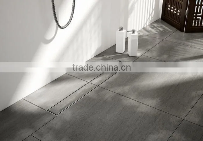 Hot Sale Shower Bathroom channel floor drain/ long linear stainless steel floor drain