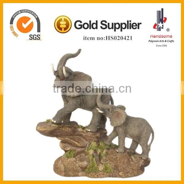Elephant Resin Statue Resin Sculpture Polyresin Abstract Sculpture