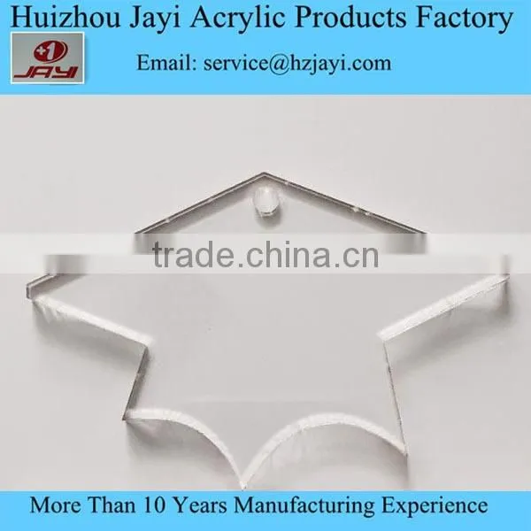 China manufacturer wholesale acrylic lucite printed customized monogram keychain