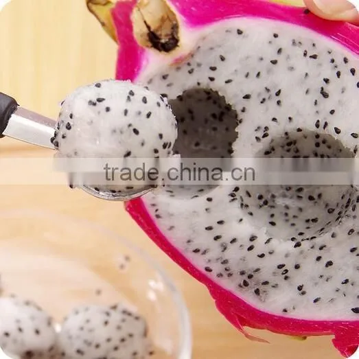cheap stainless steel fruit scoop melon baller set kitchen tools fruit tool wholesale
