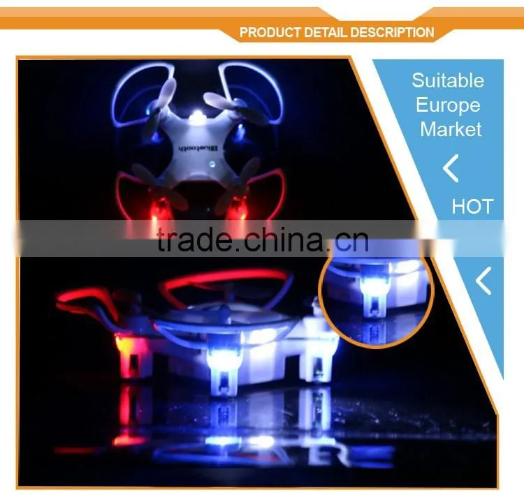 Mini Bluetooth RC Drone Toys Quadrocopter 6 Gyro RTF Dron Helicopter Gift Items For Kids K700B