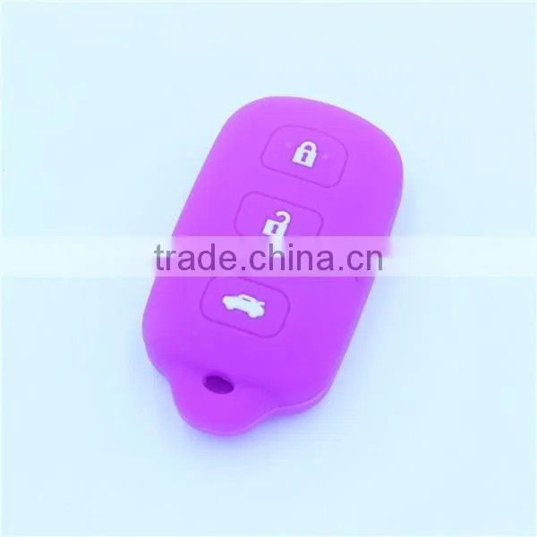 For TOYOTA 4Runner Sequoia Matrix Remote Keys jackets with panic buttons silicone key bags