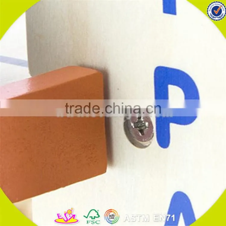 Wholesale fashionable children wooden parking lot toy funny wooden parking lot toy role play wooden parking lot toy W04B021