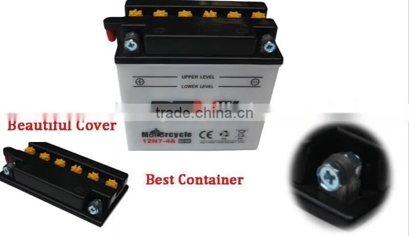 Top selling seal motorcycle battery 12v motorcycle battery