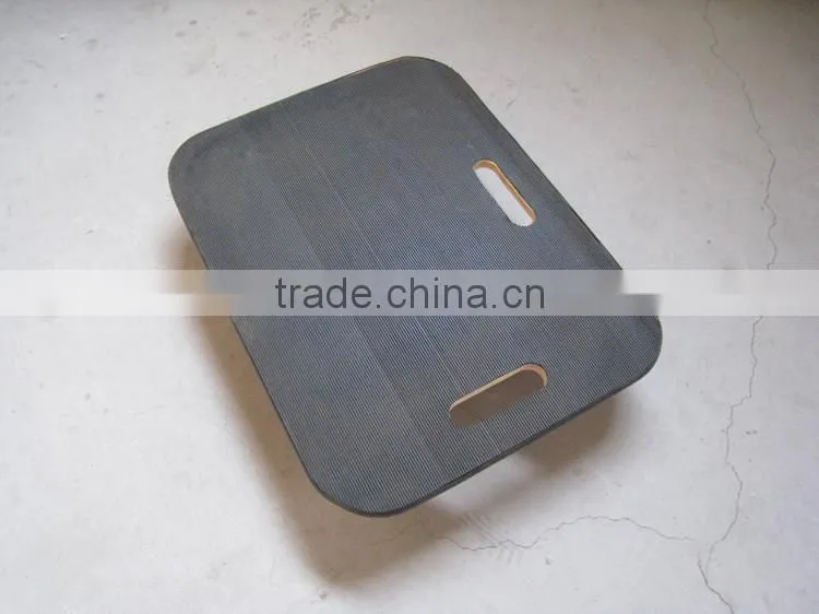 moving plant pot dolly wooden flower pot stand tool cart