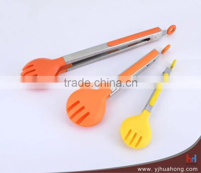 7" Nylon Small Food Tongs