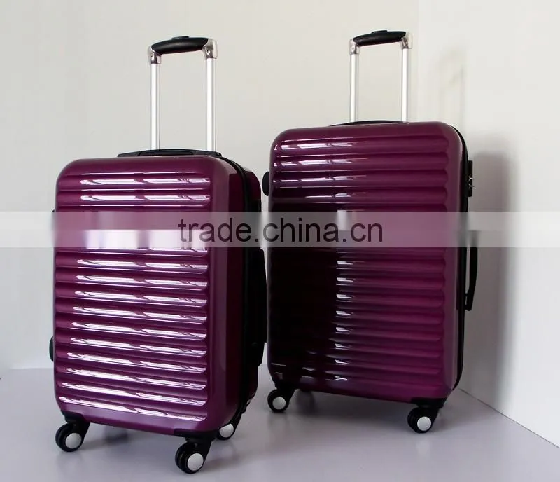 new designs colourful 2 pcs sets pc luggage