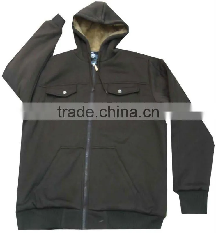 Hot design for men fur coat stock garment